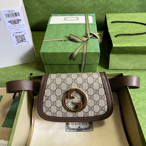 Gucci GG Marmont heuptas 703807 bruin
