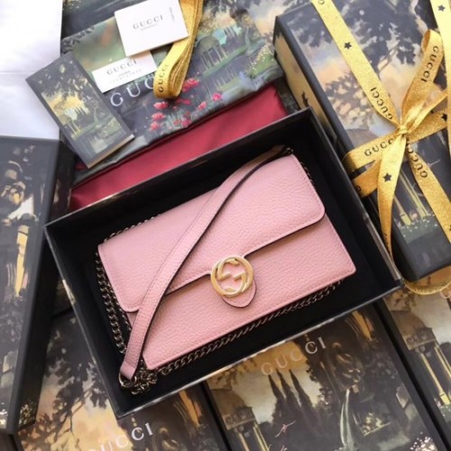 Gucci GG Marmont schoudertas 510314 roze