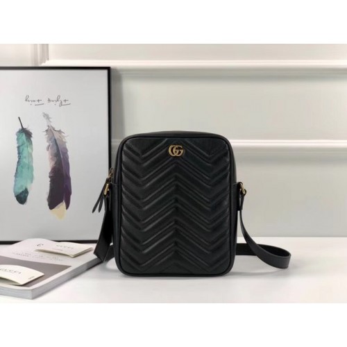 Gucci GG Marmont koerierstas 523365 zwart