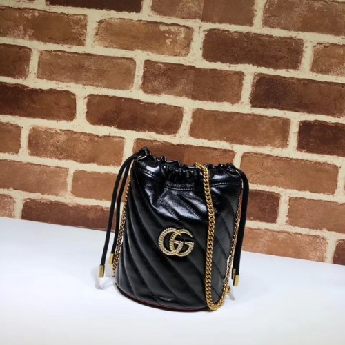 Gucci GG Marmont mini emmertas A575163 zwart