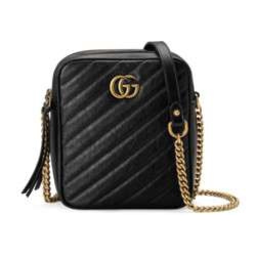 Gucci GG Marmont mini schoudertas 550155 ZWART