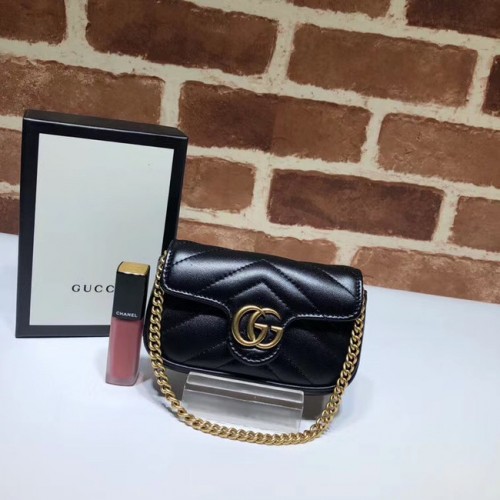 Gucci GG Marmont super clutch 575161 zwart