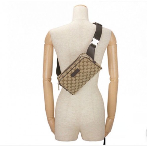 Gucci GG Original GG Leren heuptas 449174 Bruin