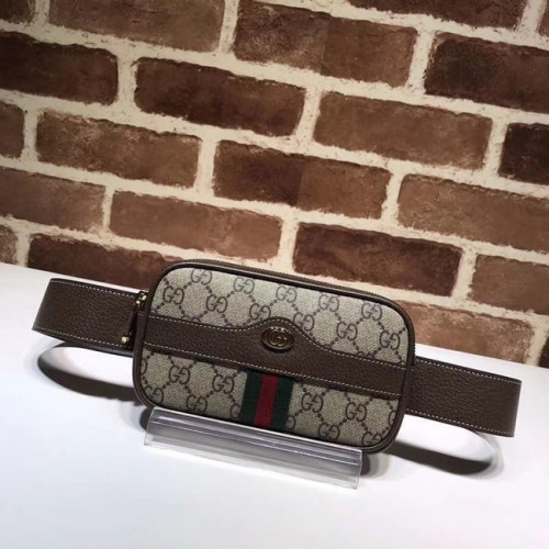 Gucci GG Original GG Leren heuptas 519308 bruin