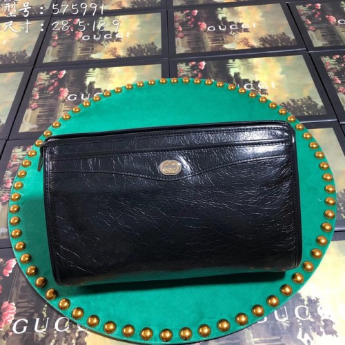 Gucci GG Original lederen clutch 575991 zwart