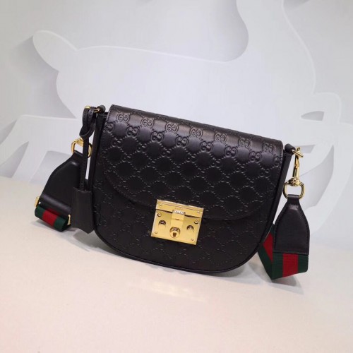 Gucci GG kleine schoudertas 453189 zwart
