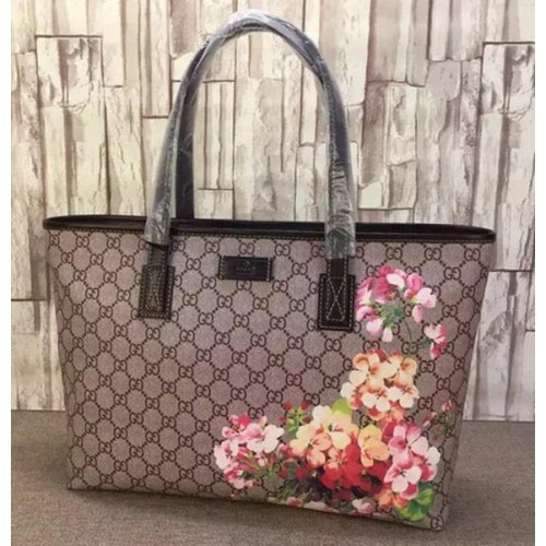 Gucci GG Supreme canvas draagtassen 211137 Sakura