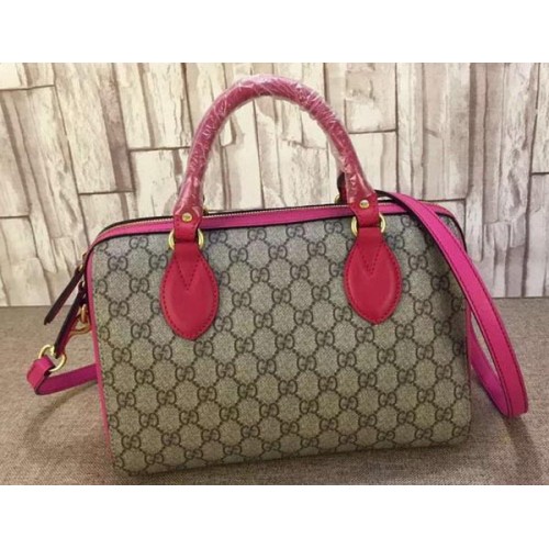 Gucci GG Supreme tas met handvat 409529 roze