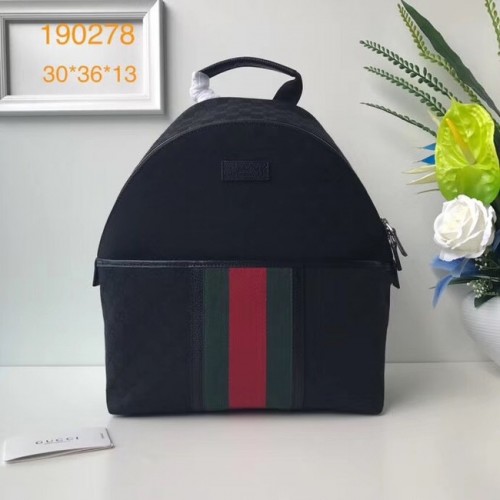 Gucci GG Supreme rugzak 190278 zwart