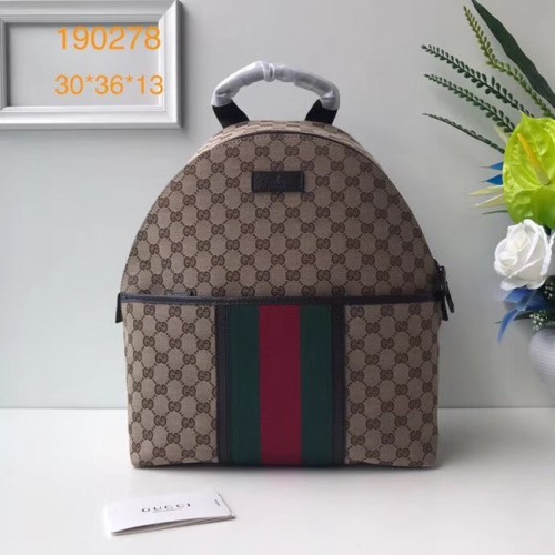 Gucci GG Supreme rugzak 190278 bruin