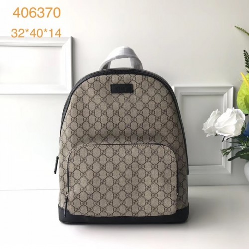 Gucci GG Supreme rugzak 406370 Zwart