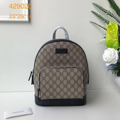 Gucci GG Supreme rugzak 427042 Zwart