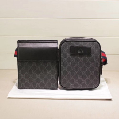 Gucci GG Supreme heuptas 450956 zwart