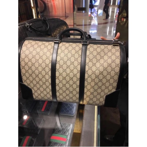 Gucci GG Supreme reistas 406380 zwart