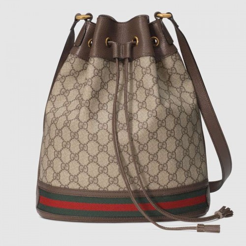 Gucci GG canvas schoudertas 540457 bruin
