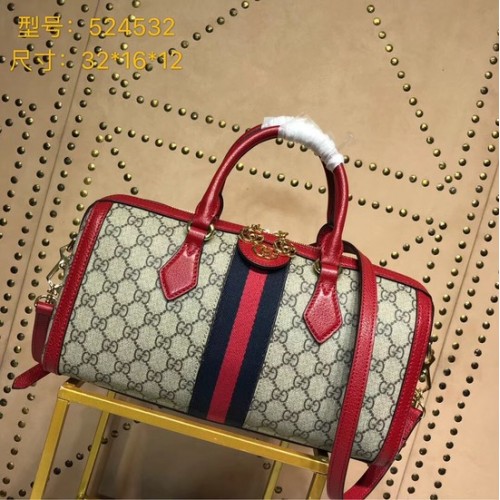 Gucci GG canvas ophidia draagtas van topkwaliteit 524532 rood