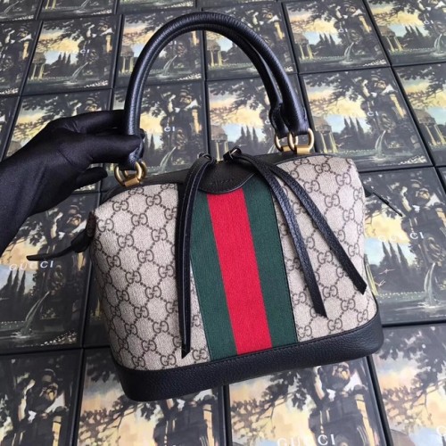 Gucci GG canvas draagtas van topkwaliteit 523433 zwart