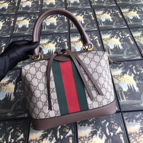 Gucci GG canvas topkwaliteit draagtas 523433 bruin