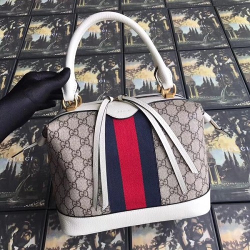 Gucci GG canvas draagtas van topkwaliteit 523433 wit