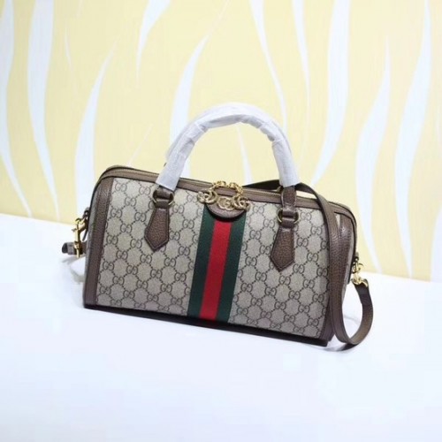 Gucci GG originele canvas ophidia draagtas 524532 bruin