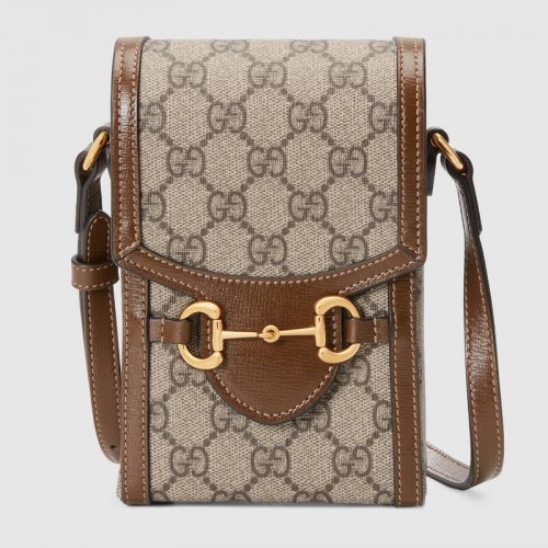 Gucci Horsebit 1955 minitas 625615 bruin