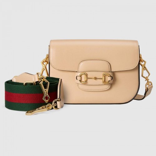 Gucci Horsebit 1955 minitas 658574 Beige