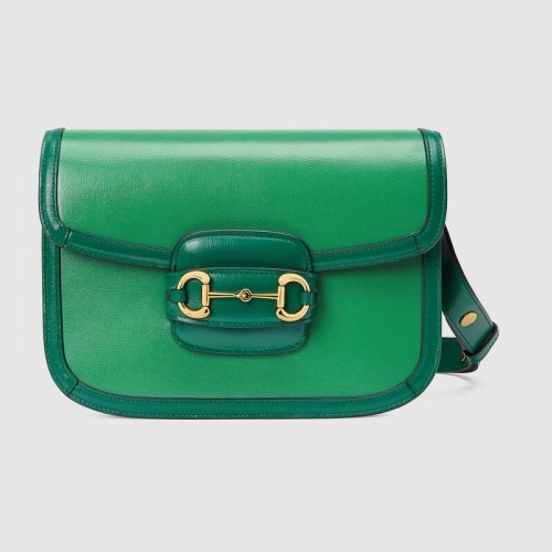 Gucci Horsebit 1955 kleine schoudertas 602204 groen