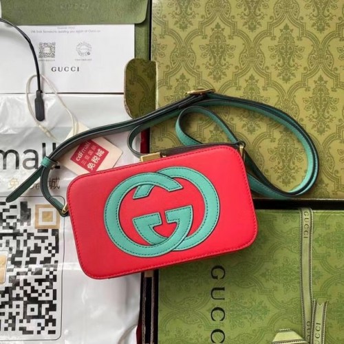 Gucci Interlocking G minitas 658230 rood