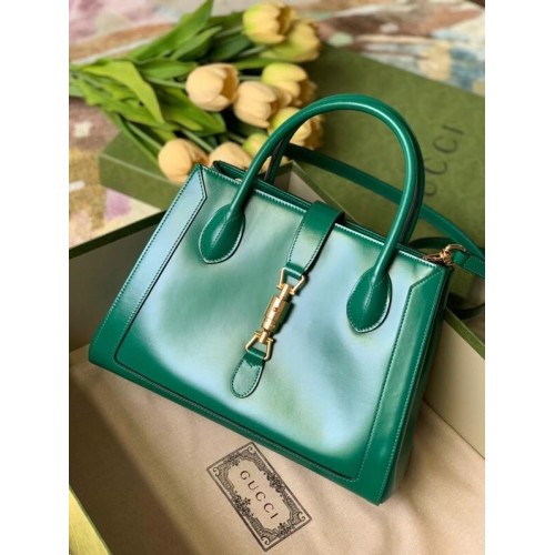 Gucci Jackie 1961 medium draagtas 649016 groen