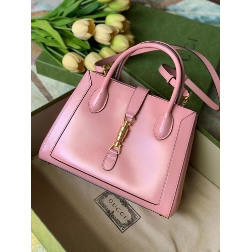 Gucci Jackie 1961 medium draagtas 649016 roze