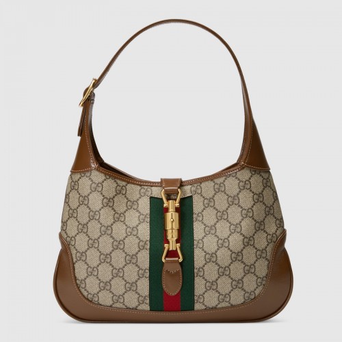 Gucci Jackie 1961 kleine hobo tas 636706 bruin