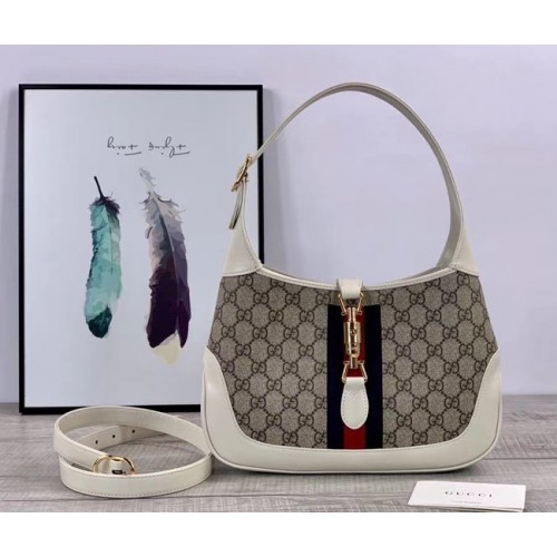Gucci Jackie 1961 kleine hobo tas 636706 wit