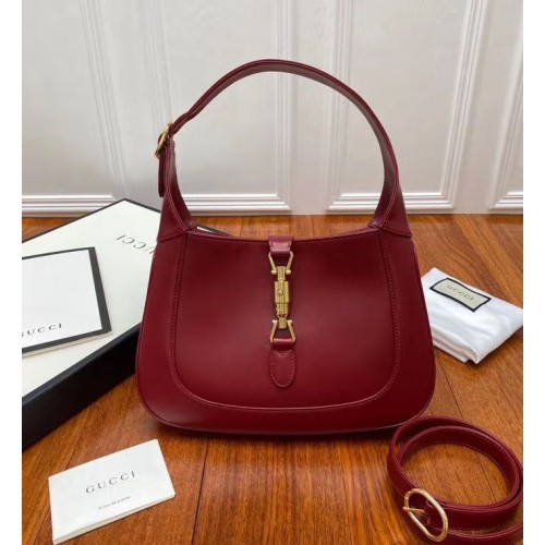 Gucci Jackie 1961 kleine hobo tas 636709 Rood