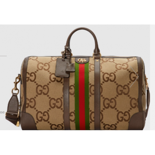 Gucci Jumbo GG grote plunjezak 696039 bruin