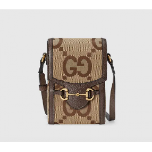 Gucci Jumbo GG minitas 625615 bruin