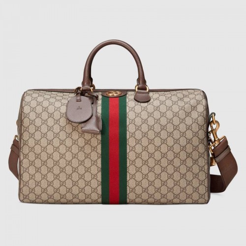 Gucci Ophidia GG medium handbagage reistas 547953 bruin