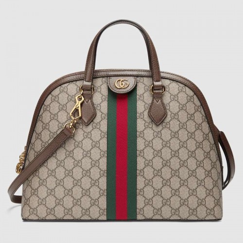 Gucci Ophidia GG medium handtas 524533 bruin