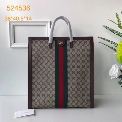 Gucci Ophidia GG medium handtas 524536 bruin