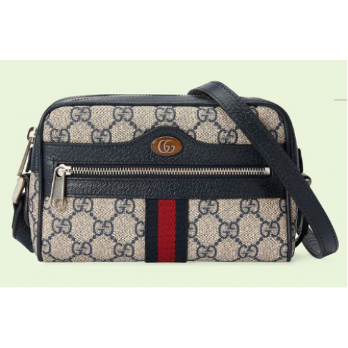 Gucci Ophidia GG minitas 517350 Saffierblauw