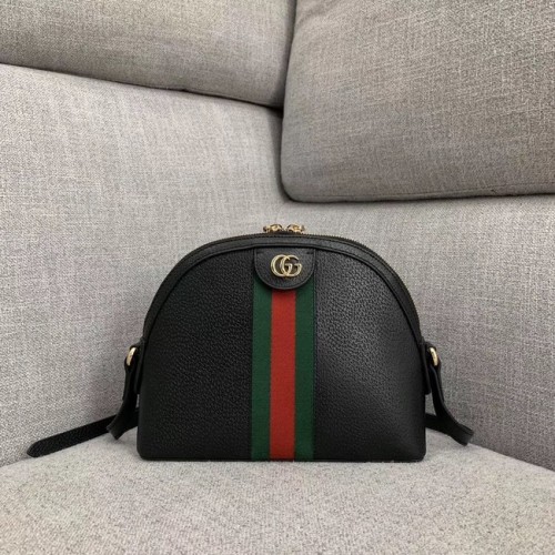 Gucci Ophidia kleine schoudertas 499621 zwart