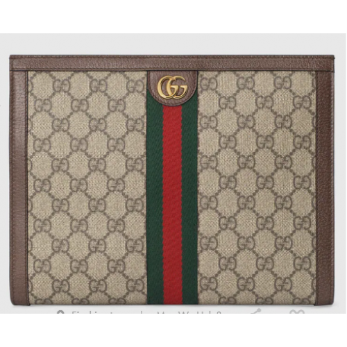 Gucci Ophidia etui 625549 bruin