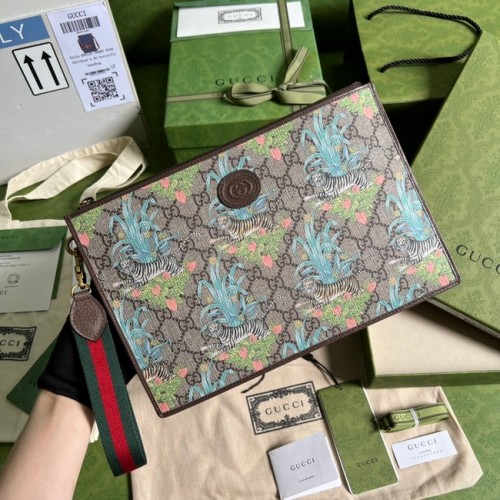 Gucci Ophidia etui 688378 bruin