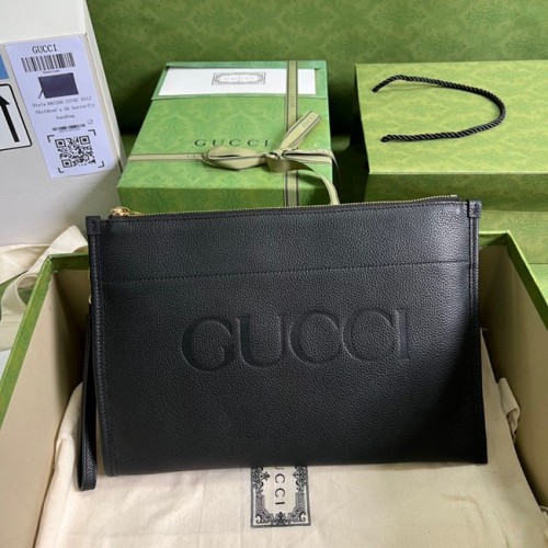 Gucci Ophidia etui leer 681200 zwart