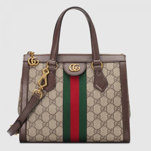 Gucci Ophidia kleine GG draagtas 547551 bruin