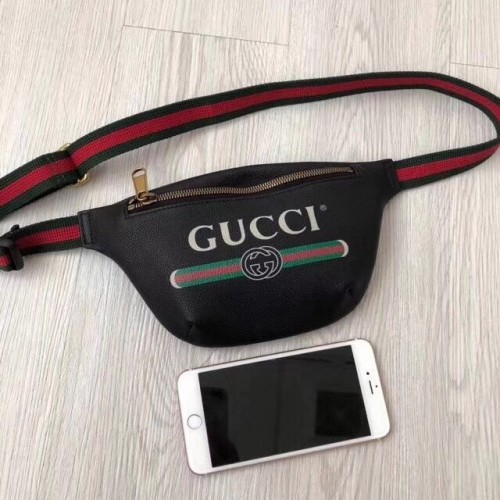 Gucci Print heuptasje 527792 zwart