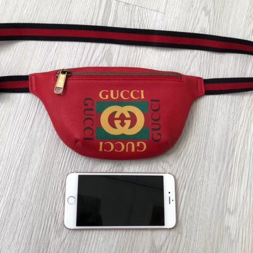 Gucci Print heuptasje 527792 rood