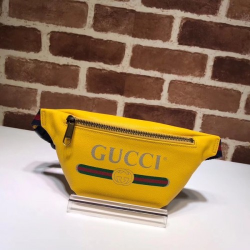 Gucci Print heuptasje 527792 geel