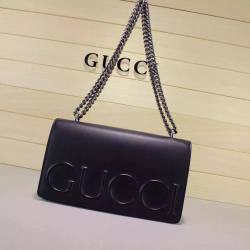 Gucci Schoudertassen 410248 Zwart
