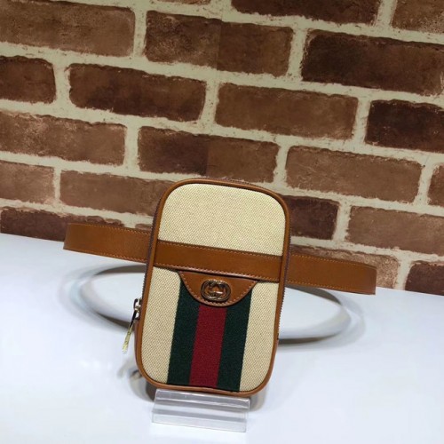 Gucci Soft GG Supreme heuptas 581519 bruin