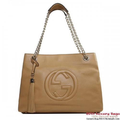 Gucci Soho medium draagtas 308982 Abrikoos